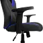 Геймерское кресло GT Racer черное с синим (X-2589 Black/Blue) - миниатюра 9