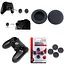 Sony DualShock 4 Version 2 (black) + Thumb Grips (накладки на стики, 4 шт.) - миниатюра 7