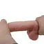 Фалоімітатор Baile Sliding Skin Bendable 8.1'' 20.6 см коричневий - мініатюра 7