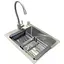 Комплект мойка + смеситель Romzha Arta U-350S (С) - миниатюра 3