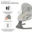 Крісло-гойдалка Kinderkraft Lumi 2 Light Grey (KBLUMI02LGR0000) - мініатюра 10