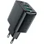 Мережевий зарядний пристрій Acefast A33 2 USB QC 18W чорний - мініатюра 1