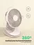 Настольный  электрический вентилятор UGREEN USB-C MULTIFUNCTIONAL FAN #80907 с защитной решеткой и прищепкой - миниатюра 6