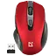 Миша бездротова Defender Prime MB-053 Silent Red (52052) - мініатюра 1