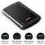 Зовнішній жорсткий диск Adata DashDrive Durable HV300 2TB Black (AHV300-2TU31-CBK) [124557] - мініатюра 6