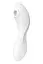 Вакуумний стимулятор клітора з вібрацією Satisfyer Curvy Trinity 5+ білий - мініатюра 4