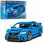 Авто-конструктор Sembo Block Subaru Impreza WRX STI, 1:18, инерционный механизм, 812 деталей (705806) - миниатюра 3