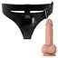 Страпон Pretty Love Harness Briefs Jerry 21.8 см телесный - миниатюра 2