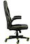 Ігрове крісло 2E Gaming Hebi Black/Green (2E-GC-HEB-BK) - мініатюра 3