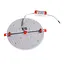 Потолочный врезной светильник Brille LED-47R/36W WW - миниатюра 4