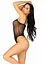 Боді Leg Avenue Cami bodysuit with thong Black XL - мініатюра 5