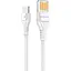 Кабель Proove Double Way Silicone USB-A to Micro-USB 1m White (CCDS20001302) [130734] - миниатюра 1