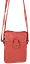 Небольшая женская кожаная сумка Borsacomoda через плечо кораллова sum0028730 - миниатюра 2
