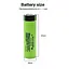 Промышленный Li-Ion аккумулятор Panasonic NCR18650B 3400 mAh без защиты 18650 - миниатюра 4