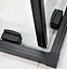 Душевая кабина Dusel DSL194B Black Matt 1000x1000x1900, Черный матовый, Универсальная, прозрачная, 100x100 - миниатюра 5