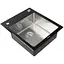 Кухонная мойка Platinum HANDMADE BLACK GLASS (SP000034803) - миниатюра 1