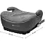 Автокресло-бустер Kinderkraft i-Boost 2 Pro Gray (KCIBOO02GRYPR00) - миниатюра 3
