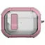 Футляр протиударний Locking Button для навушників Airpods Pro Pink - мініатюра 1
