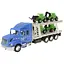 Игрушечный грузовик с платформой для машинок IM75C - миниатюра 1
