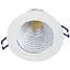 Світильник стельовий Brille LED врізний LED-24/5W WW WH L59-002 - мініатюра 1