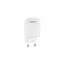 Зарядний пристрій адаптер живлення мікро XO L157 18 W 1 USB-A блок білий - мініатюра 2