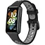 Ремінець DK для Huawei Band 7 Silicone Sport Band Nike (black / grey) - мініатюра 2
