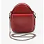 Кожаная женская мини-сумка Kroha красная - миниатюра 1