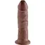 Фаллоимитатор King Cock 9" 22.9 см коричневый - миниатюра 1