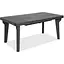 Стол для сада Bica Bergen пластиковый раздвижной графит. - миниатюра 2