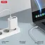 Мережевий зарядний пристрій XO CE22 (EU) 45W GaN Nitride (2USB-C+2USB-A) Fast Charging Charger Білий - мініатюра 2