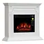 Каминокомплект угловой ArtiFlame TORONTO AF23S БЕЛЫЙ БЬЯНКО - миниатюра 1