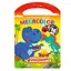 Книга-раскраска MEGACOLOR Динозавры и динозаврики - миниатюра 1
