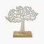 Декор алюминиевый MBM HOME Дерево на подставке серебряный 230х90х270 мм (DH-ST-39 M SILVER) - миниатюра 3