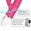Вібратор-кролик Lovetoy Dreamer II 21.5х3.5 см рожевий - мініатюра 14