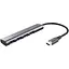 Trust USB-хаб Halyx Type-C до 4-Port USB-A 3.2 Grey - миниатюра 1