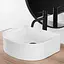 Умивальник Rea Clara white накладний REA-U0631, Білий - мініатюра 5