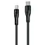 Кабель Proove Soft Silicone Type-C to Lightning 27W (2m) black - мініатюра 1