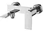 Смеситель для ванны Rea Storm настенный с изливом хром REA-B6204 Хром - миниатюра 3