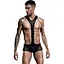 Еротичний чоловічий боді JSY Потужний Саймон One Size Black - мініатюра 1