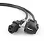 Кабель питания от сети PC-186, черный, 5 м, Cablexpert, CEE 7/7 - IEC C13, 3x1 мм² (PC-186-VDE-5M) - миниатюра 1