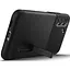 Оригінальний чохол із підставкою Spigen Slim Armor для Samsung Galaxy S22 Black ACS04013 SM-S906 - мініатюра 5