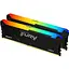 Модуль пам'яті DDR4 Kingston Fury Beast RGB 2х16GB 3200 MHz (KF432C16BB12AK2/32WP) [148739] - мініатюра 1