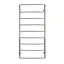 Водяной полотенцесушитель Kosser Микс 1000x530/9 ДМ09, Хром - миниатюра 2