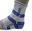 Бандажи для голеностопа Power System PS-6009 Ankle Support Pro Blue/White S/M (1 шт) (PS-6009_S/M_White-Blue) - миниатюра 2