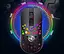 Мышь беспроводная игровая с аккумулятором и подсветкой 2.4 gHz HYSJ Т100 E-Sports Black - миниатюра 9