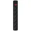 Сетевой фильтр Power Cube 6 розеток 1,8 м Black (SPG6-G-6B) - миниатюра 1