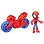 Набор игрушечный Hasbro Spiderman Marvel Spidey Amazing Friends Miles Morales 6 см (F3714_F4001) - миниатюра 2