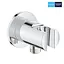 Подключение для душевого шланга с держателем Grohe QuickFix Vitalio Universal 26962001, Хром - миниатюра 3