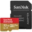 Карта памяти MicroSD SanDisk 32 GB Extreme A1 SDSQXAF-032G-GN6MA - миниатюра 1