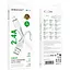 Дата кабель Borofone BX119 New USB to Lightning 2.4A (1m) White - мініатюра 4